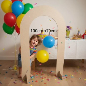 Painel smash mini  arco romano ensaio infatil decoração festa em mdf
