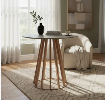 Mesa Ripada Grande madeira pinus tampo mdf