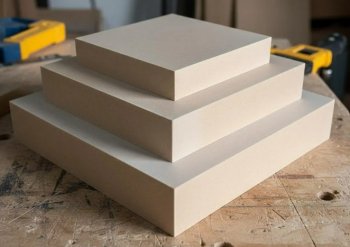 Trio de palco quadrado em mdf